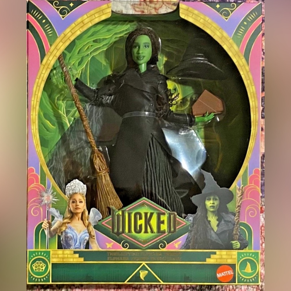NEW IN HAND Wicked For Good Thrillifying Elphaba Thropp Deluxe Doll 2025